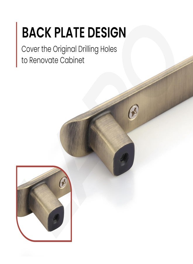 LAPO 4 Inch Pull Handles for Kitchen Cabinets & Drawers, Sleek Antique/Gold Window Drawer Handles for Almirah and Cupboard (96mm, Antique/Gold Finish, Pack of 2) - Image 5